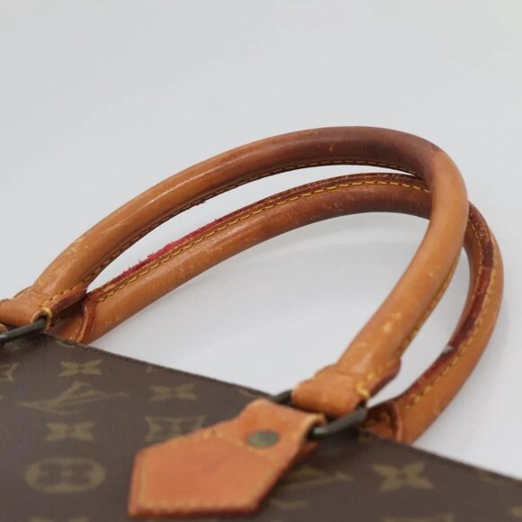 LOUIS VUITTON Monogram Sac Plat Hand Bag M51140 LV Auth 138439 - Picture 8 of 15